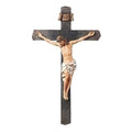 13.25" Black Crucifix