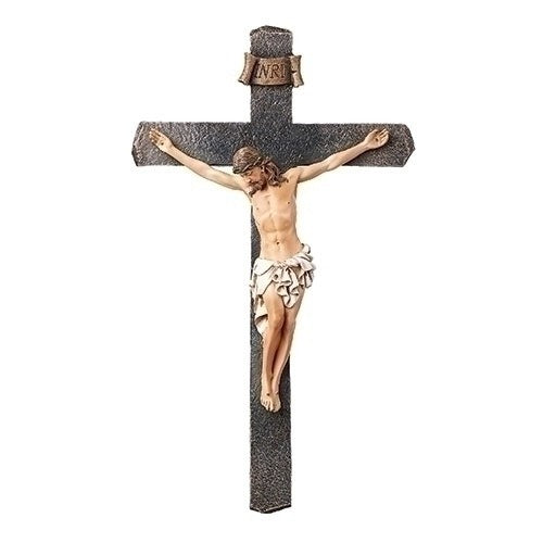 13.25" Black Crucifix