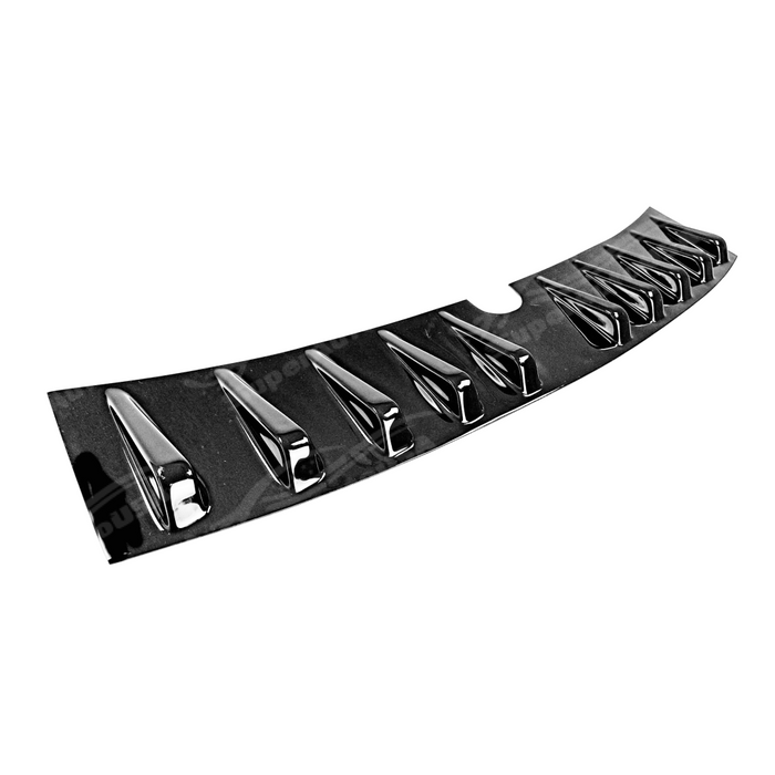 High-performance gloss black shark fin roof spoiler for 2014 Dodge Charger by SuperAutoUSA.