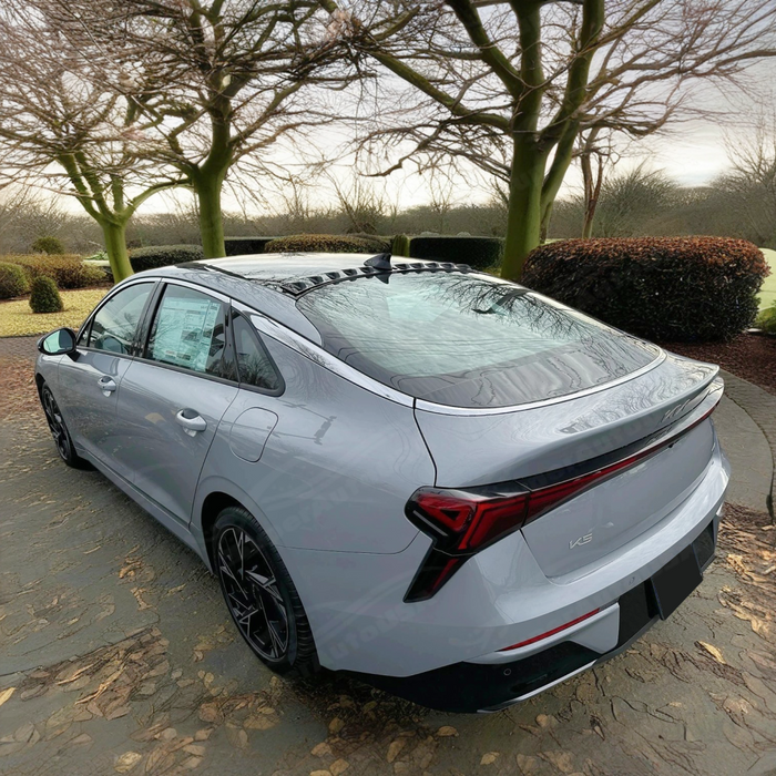 SuperAutoUSA stylish shark fin rear roof spoiler for 2020 Dodge Charger.