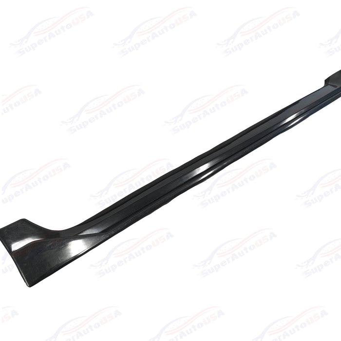 2015-2021 Subaru WRX STI VA - JDM Style Side Skirt Overlay - Gloss Black