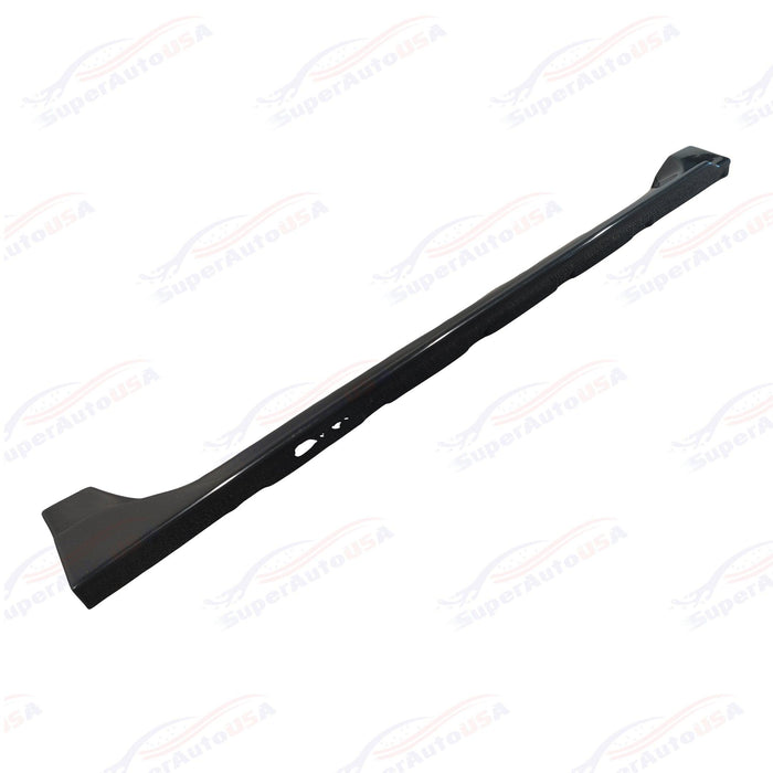 2015-2021 Subaru WRX STI VA - JDM Style Side Skirt Overlay - Gloss Black