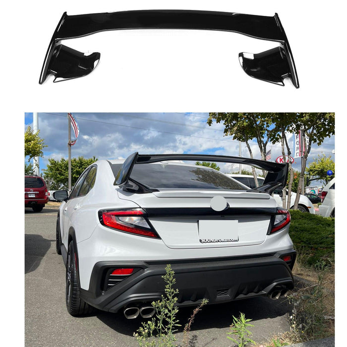 2022-2026 Subaru WRX VB - JDM OE Style Spoiler Wing - Crystal Black Pearl (D4S) / Unpainted