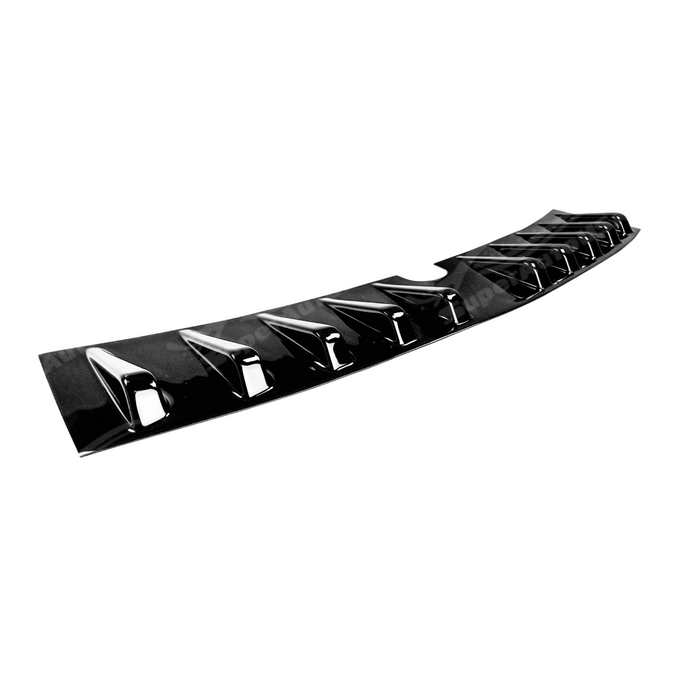 SuperAutoUSA stylish gloss black rear vortex generator for 2024 Subaru WRX.