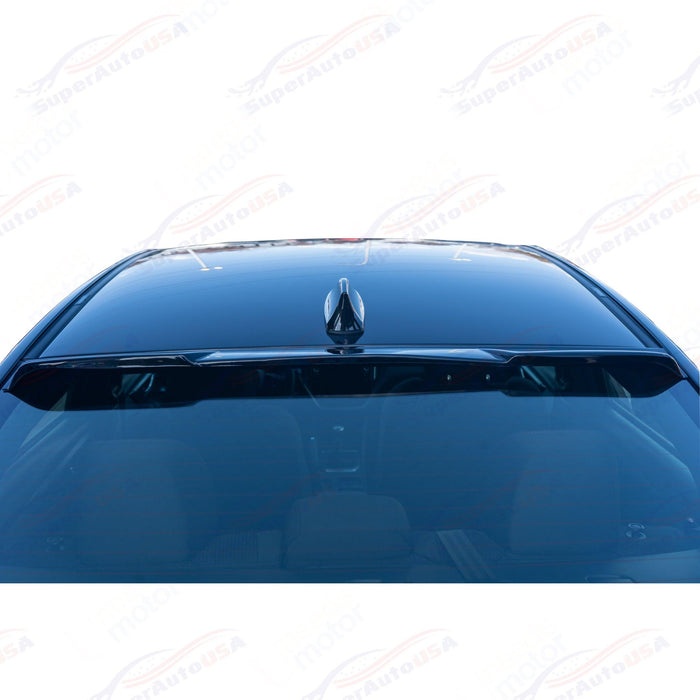 2022-2026 Subaru WRX VB - Rear Window Visor Spoiler - Gloss Black