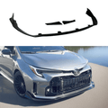 2023-2024 Toyota GR Corolla - GRC Style Front Lip Splitter w/ Corner Aprons - 1 pc PU