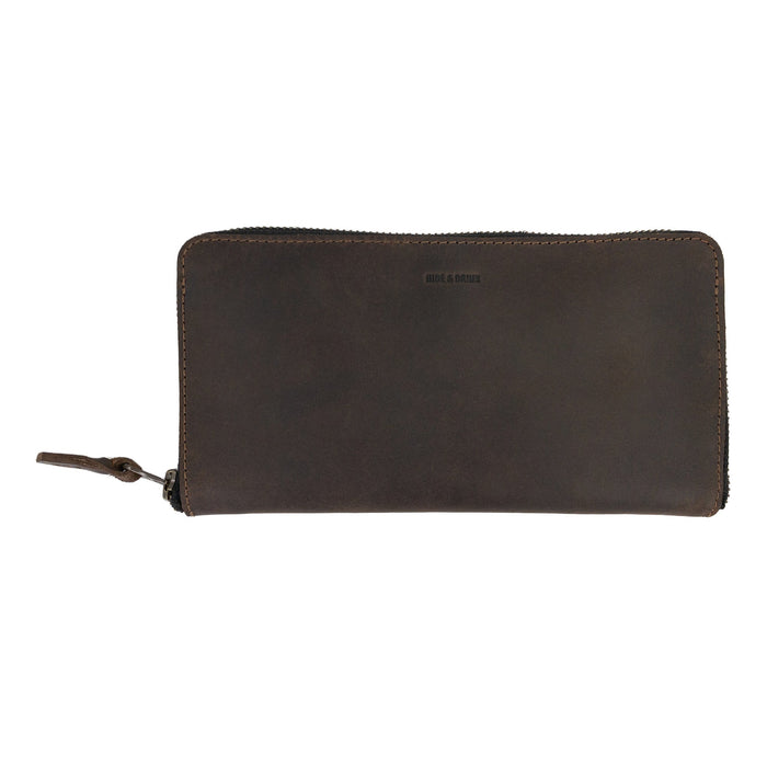 Accordion Zippered Wallet - Stockyard X 'The Leather Store'