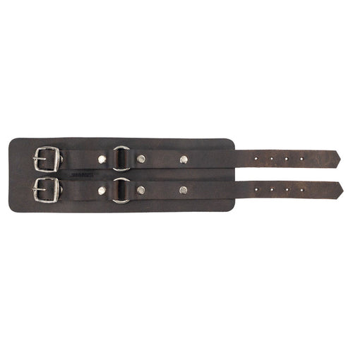 Adjustable 2 Ring Cuff - Stockyard X 'The Leather Store'