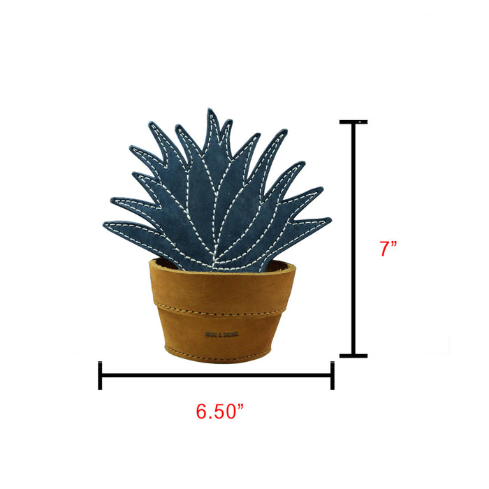 Agave Coaster W/Pen Holder - Stockyard X 'The Leather Store'