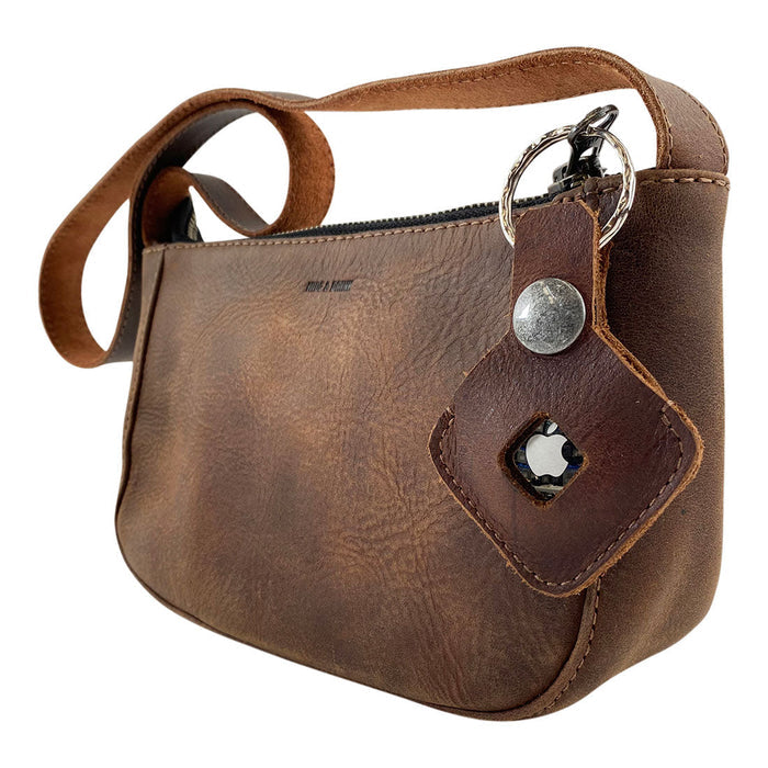 AirTag Diamond Keychain - Stockyard X 'The Leather Store'