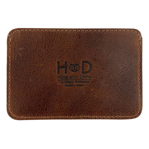 AirTag Horizontal Card Holder - Stockyard X 'The Leather Store'
