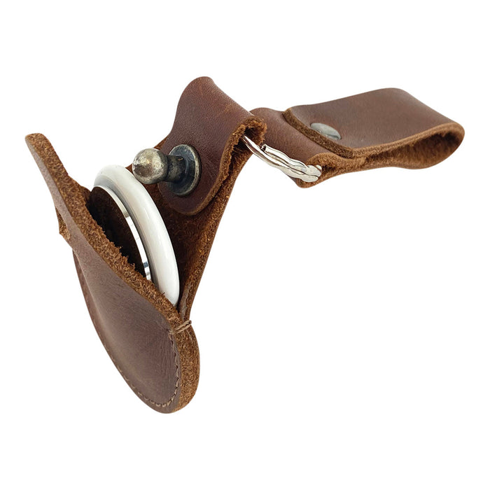 AirTag Keychain - Stockyard X 'The Leather Store'