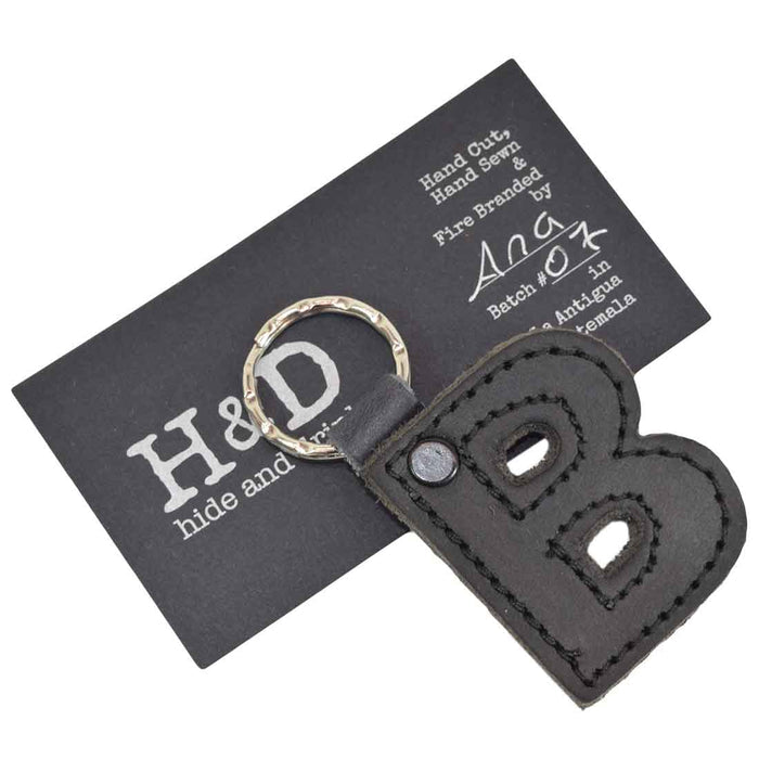 Alphabet Letter Keychains - Stockyard X 'The Leather Store'