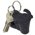 Elegant Full Grain Leather Animal Key Chain from Hide & Drink, designed as a cute cow. This appealing Critter Keychain acts as both a fob charm and an animal key holder charm pendant, crafted with care in La Antigua Guatemala, reflecting artisan small batch quality.