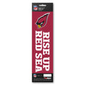 Arizona Cardinals Decal Die Cut Slogan Pack - Team Fan Cave