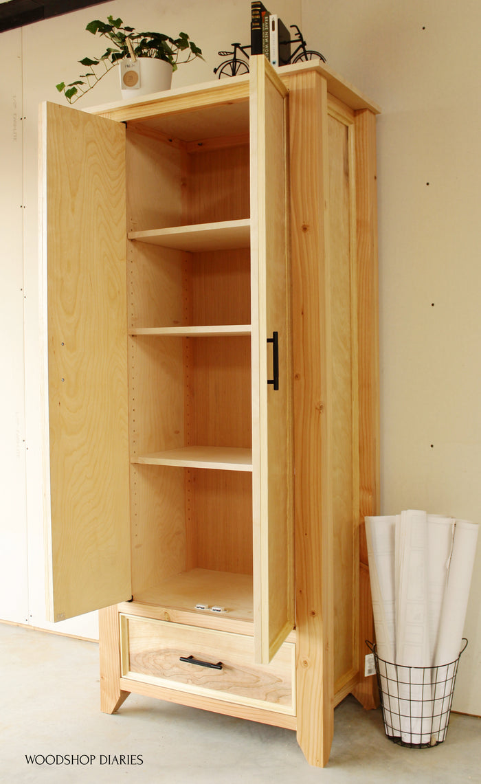 Armoire Wardrobe Cabinet Plan
