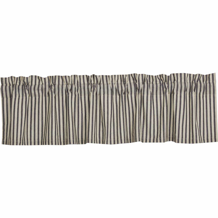 Ashmont Ticking Stripe Valance 16x72 - The Village Country Store