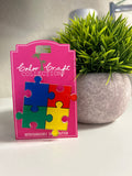 Autism Awareness Badge Button