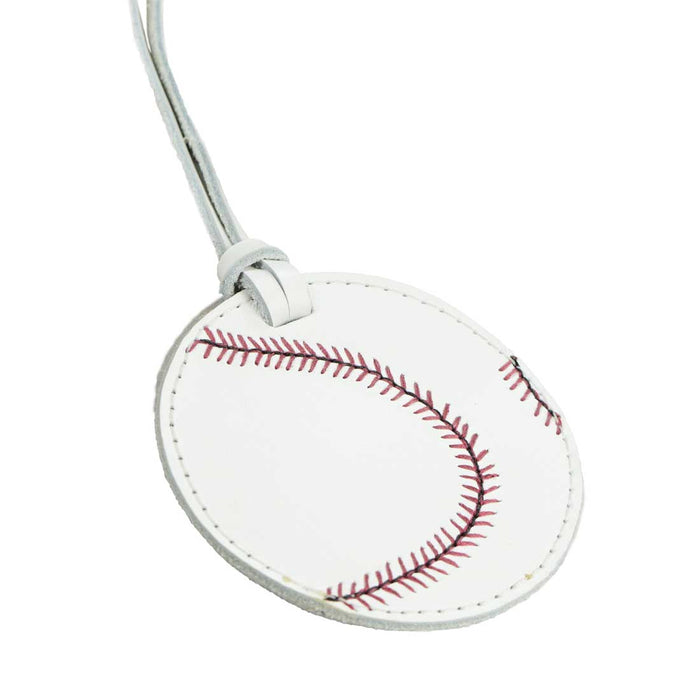 Baseball Luggage Tag - Stockyard X 'The Leather Store'