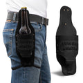 Hide & Drink Beer Holster Cowboy Buzy, a quality Beer Holster for Cowboy that provides a hands-free experience when enjoying beverages. This Western Bottle Leg Grip is crafted from high-quality full grain leather, emphasizing the small batch production unique to La Antigua Guatemala.