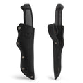Belt Mora Knife Sheath by Hide & Drink, showcasing a unique Thick Sheath for Mora Knife with Belt Loop. A handcrafted rustic accessory made from quality Full Grain Leather.