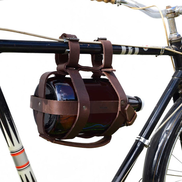 Bike Growler Carrier - Stockyard X 'The Leather Store'