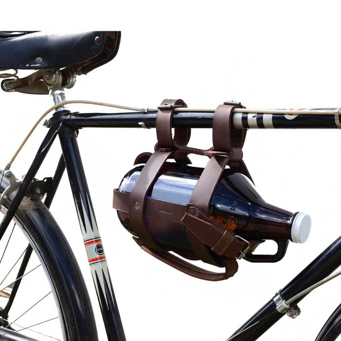 Bike Growler Carrier - Stockyard X 'The Leather Store'