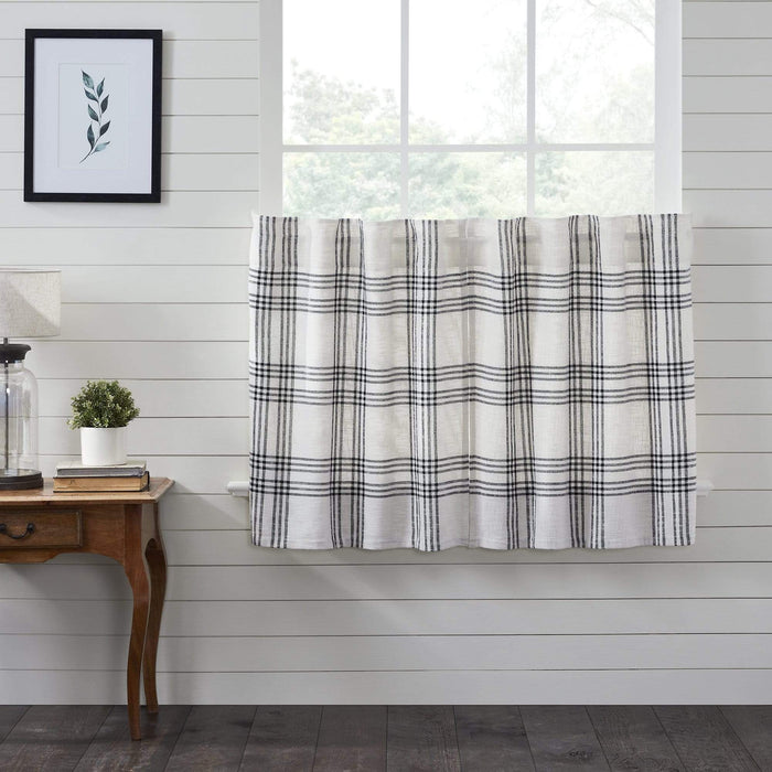 Black Plaid Tier Set of 2 L36xW36 - The Village Country Store