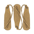 Hide & Drink Bookmark (3-Pack) showcases beautiful full grain leather, an essential for every book lover. These handmade bookmarks are crafted in small batches, emphasizing artisan skills from La Antigua Guatemala.