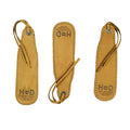 Hide & Drink Bookmark (3-Pack) made from quality full grain leather, perfect for marking your place in books. An artisan-crafted piece from small batch production in La Antigua Guatemala.