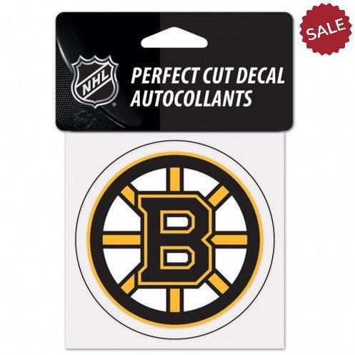 Boston Bruins Decal 4x4 Perfect Cut Color - Team Fan Cave
