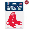 Boston Red Sox Decal 4x4 Perfect Cut Color
