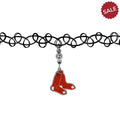 Boston Red Sox Necklace Knotted Choker - Team Fan Cave