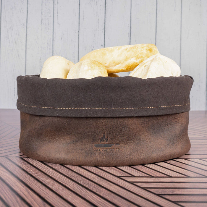 Bread and Serving Basket - Stockyard X 'The Leather Store'