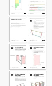 Buffet Table Building Plans