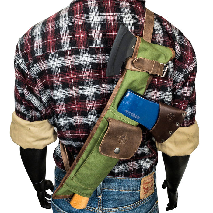 Bushcraft Axe Carrier - Stockyard X 'The Leather Store'