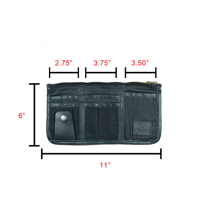 Car Sun Visor Organizer - Stockyard X 'The Leather Store'