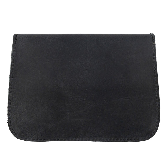 Card Wallet Leaves Design - Stockyard X 'The Leather Store'