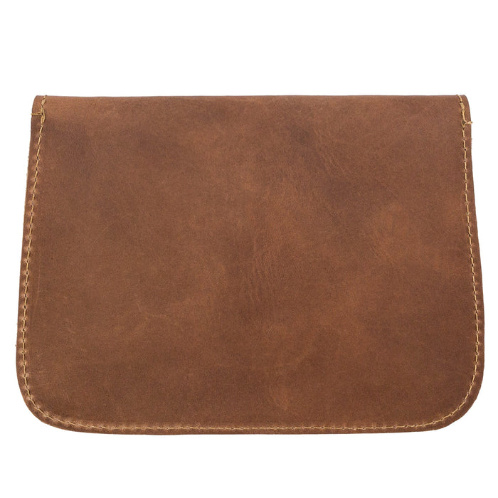 Card Wallet Leaves Design - Stockyard X 'The Leather Store'