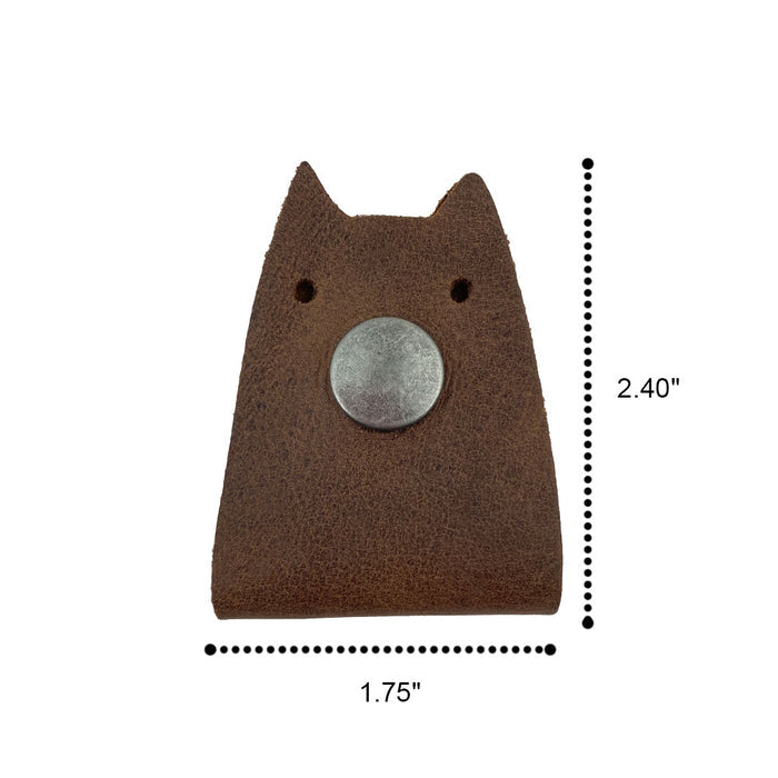 Cat Shaped Cord Keeper (2-Pack) - Stockyard X 'The Leather Store'