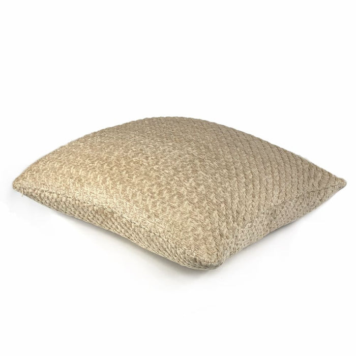 Bismarck Wheat Beige Soft Textured Chenille Pillow Cover - Aloriam