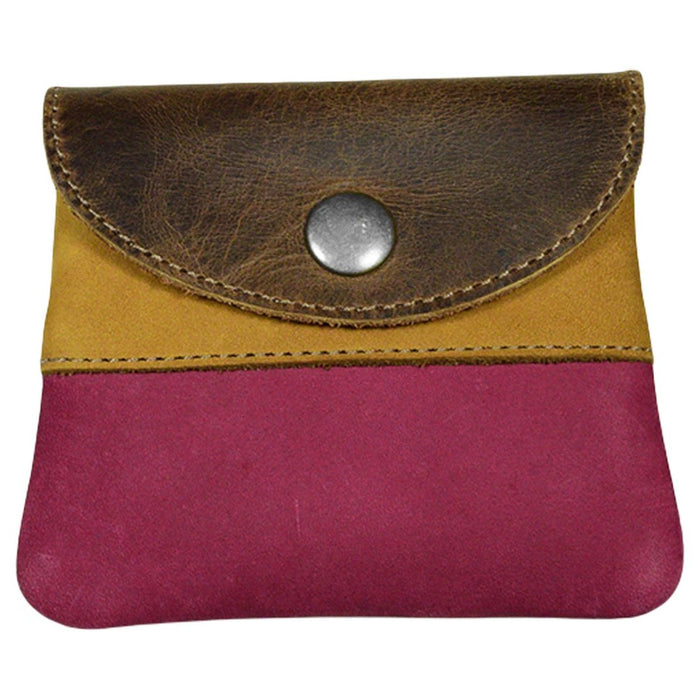Colored Coin Purse - Stockyard X 'The Leather Store'
