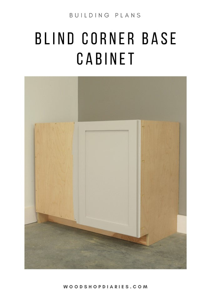 Corner Cabinet Build Plan Bundle