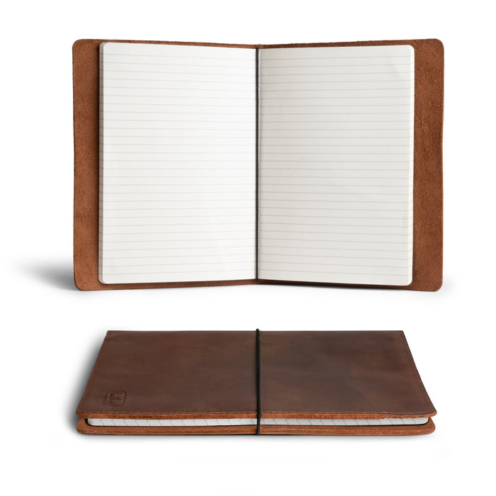 Cover for A5 Notebooks (5.75 x 8.25 in.) Extra Elastics Included