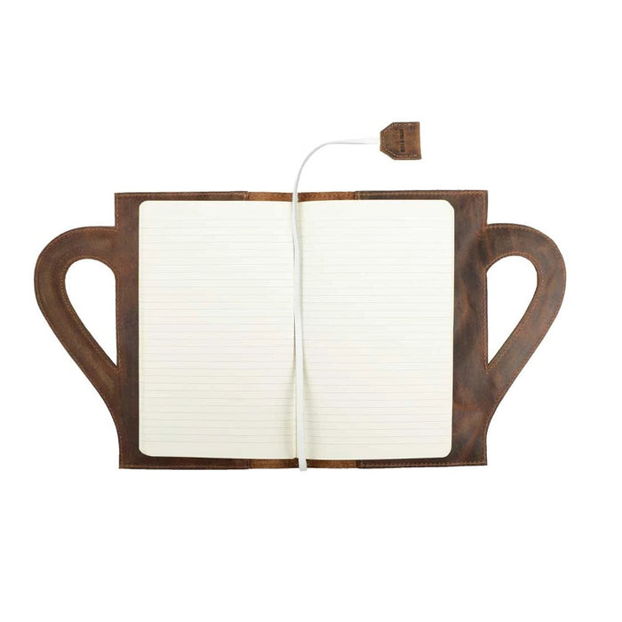 Cup Notebook Cover (5 x 8.25 in), Notebook NOT Included - Stockyard X 'The Leather Store'