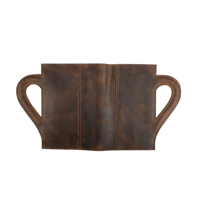 Cup Notebook Cover (5 x 8.25 in), Notebook NOT Included - Stockyard X 'The Leather Store'