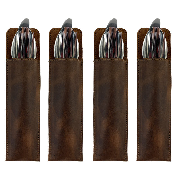 Cutlery Cover (4 Pack) - Stockyard X 'The Leather Store'