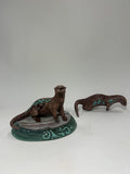 DAMAGED - River Otter Pair - Country N More Gifts
