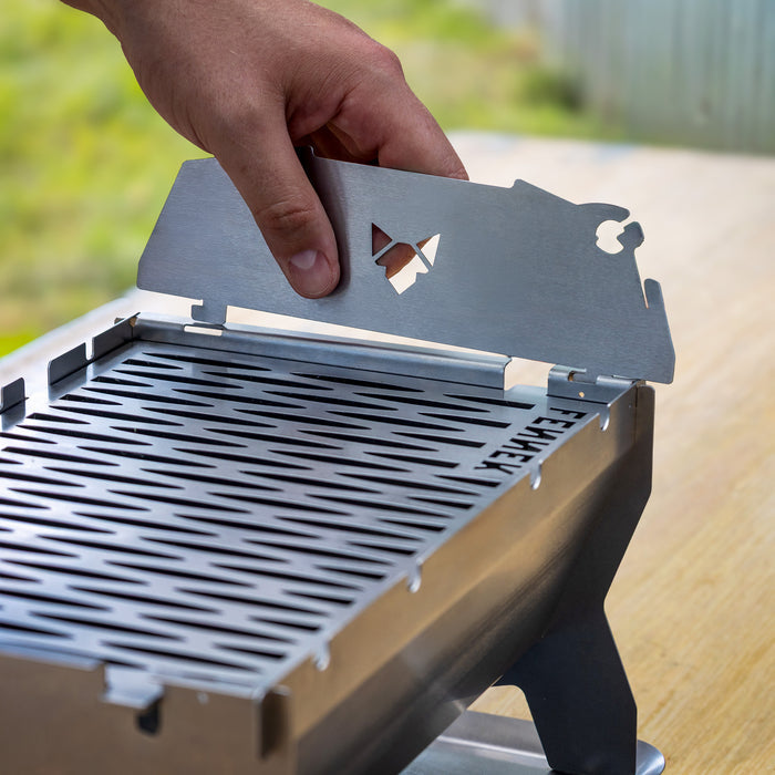 FENNEK Gasgrill Seitenteile zum montieren des Deckels