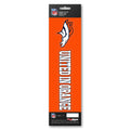 Denver Broncos Decal Die Cut Slogan Pack - Team Fan Cave